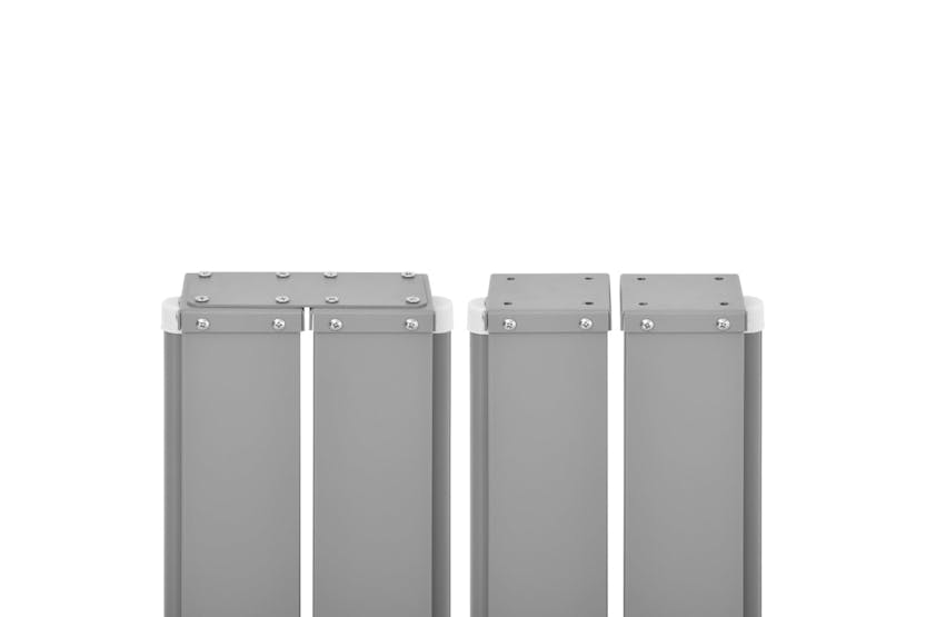 vidaXL 48485 Retractable Side Awning Cream 140x1000cm vidaXL 48485 Retractable Side Awning Cream 140x1000cm