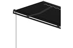 vidaXL 3070259 Manual Retractable Awning With Posts 5x3.5 M Anthracite vidaXL 3070259 Manual Retractable Awning With Posts 5x3.5 M Anthracite