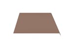 vidaXL 311981 Replacement Fabric For Awning Brown 5x3 M vidaXL 311981 Replacement Fabric For Awning Brown 5x3 M