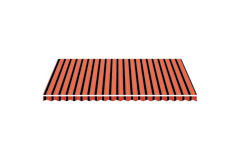 vidaXL 311962 Replacement Fabric For Awning Orange And Brown 5x3.5 M vidaXL 311962 Replacement Fabric For Awning Orange And Brown 5x3.5 M