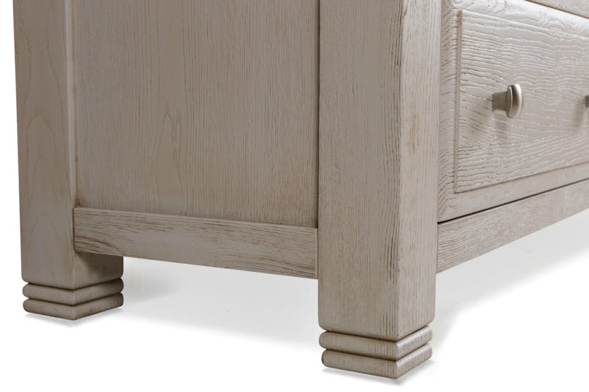 Lancaster Dresser | 3+4 Drawer | Aged Grey/Oak Lancaster Dresser | 3+4 Drawer | Aged Grey/Oak
