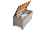 Lancaster Blanket Box | Aged Grey/Oak Lancaster Blanket Box | Aged Grey/Oak