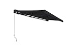 vidaXL 3052709 Manual Cassette Awning 500x300cm Anthracite vidaXL 3052709 Manual Cassette Awning 500x300cm Anthracite