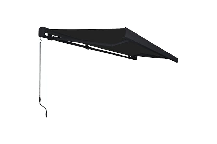 vidaXL 3052709 Manual Cassette Awning 500x300cm Anthracite vidaXL 3052709 Manual Cassette Awning 500x300cm Anthracite