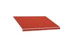 vidaXL Awning Top Sunshade Canvas Orange And Brown 400x300cm vidaXL Awning Top Sunshade Canvas Orange And Brown 400x300cm