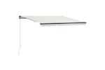 Vidaxl Manual Retractable Awning 400x300 Cm Cream Vidaxl Manual Retractable Awning 400x300 Cm Cream