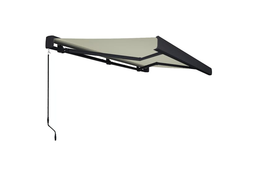 vidaXL 3052705 Manual Cassette Awning 400x300cm Cream vidaXL 3052705 Manual Cassette Awning 400x300cm Cream