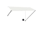 vidaXL 145925 Retractable Awning With Led 300x150cm Cream vidaXL 145925 Retractable Awning With Led 300x150cm Cream