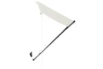 vidaXL 145925 Retractable Awning With Led 300x150cm Cream vidaXL 145925 Retractable Awning With Led 300x150cm Cream