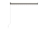 vidaXL 3055185 Manual Retractable Awning 300x250cm Cream vidaXL 3055185 Manual Retractable Awning 300x250cm Cream