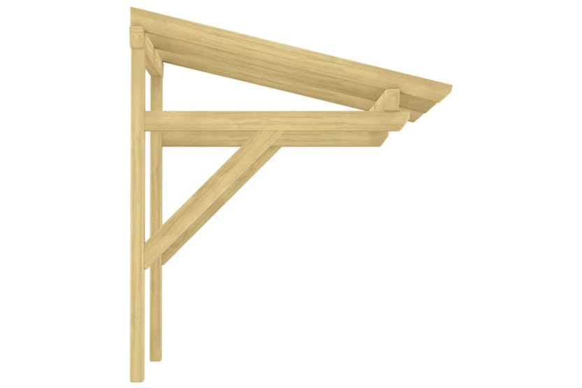 vidaXL 318569 Door Canopy 100x100x100cm Impregnated Solid Wood Pine vidaXL 318569 Door Canopy 100x100x100cm Impregnated Solid Wood Pine