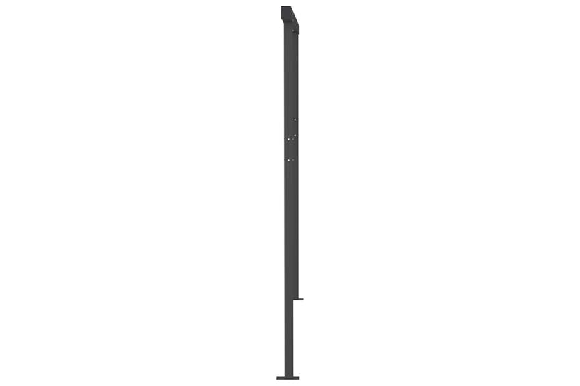 vidaXL 3070239 Manual Retractable Awning With Posts 4.5x3.5 M Anthracite vidaXL 3070239 Manual Retractable Awning With Posts 4.5x3.5 M Anthracite