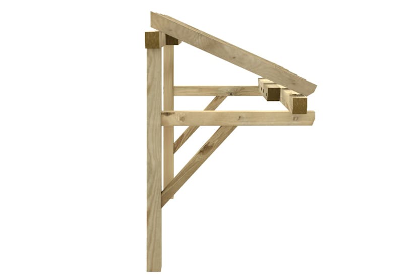 vidaXL 49454 Door Canopy 200x100x100cm Solid Pinewood vidaXL 49454 Door Canopy 200x100x100cm Solid Pinewood