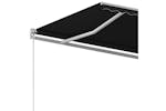 vidaXL 3068979 Manual Retractable Awning 400x350cm Anthracite vidaXL 3068979 Manual Retractable Awning 400x350cm Anthracite