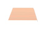 vidaXL 312019 Replacement Fabric For Awning Yellow And Orange 4.5x3 M vidaXL 312019 Replacement Fabric For Awning Yellow And Orange 4.5x3 M
