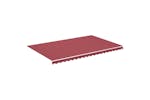 vidaXL 311971 Replacement Fabric For Awning Burgundy Red 5x3 M vidaXL 311971 Replacement Fabric For Awning Burgundy Red 5x3 M