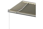 vidaXL 3069777 Freestanding Manual Retractable Awning 500x300cm Cream vidaXL 3069777 Freestanding Manual Retractable Awning 500x300cm Cream