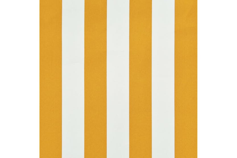 vidaXL 145910 Retractable Awning With Led 250x150cm Yellow And White vidaXL 145910 Retractable Awning With Led 250x150cm Yellow And White