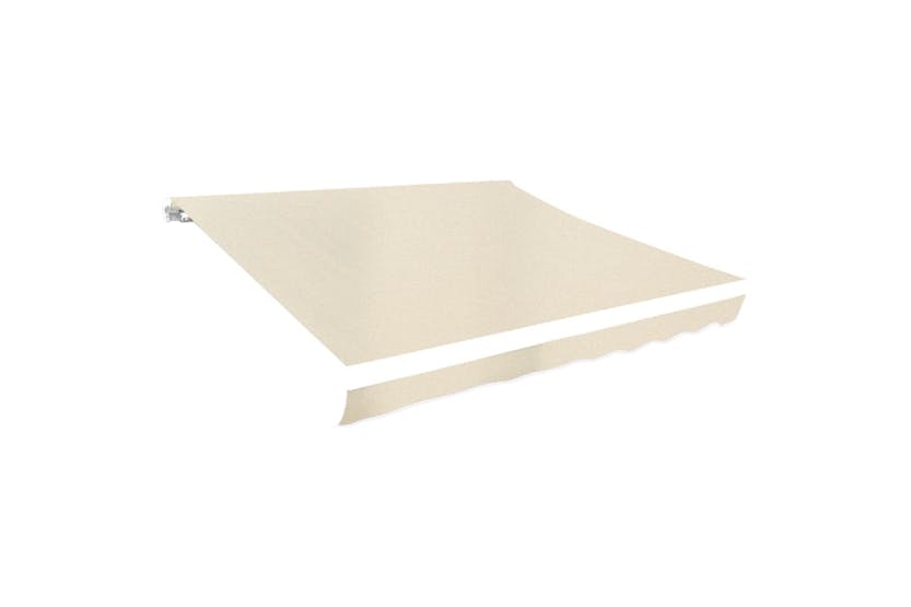 vidaXL 143702 Awning Top Sunshade Canvas Cream 350x250cm vidaXL 143702 Awning Top Sunshade Canvas Cream 350x250cm