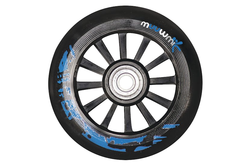 Muuwmi 408 Stuntscooter | 100 mm | Black/Blue Muuwmi 408 Stuntscooter | 100 mm | Black/Blue