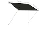 vidaXL 143758 Retractable Awning 150x150cm Anthracite vidaXL 143758 Retractable Awning 150x150cm Anthracite