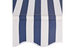 vidaXL 43222 Manual Retractable Awning 300cm Blue And White Stripes vidaXL 43222 Manual Retractable Awning 300cm Blue And White Stripes