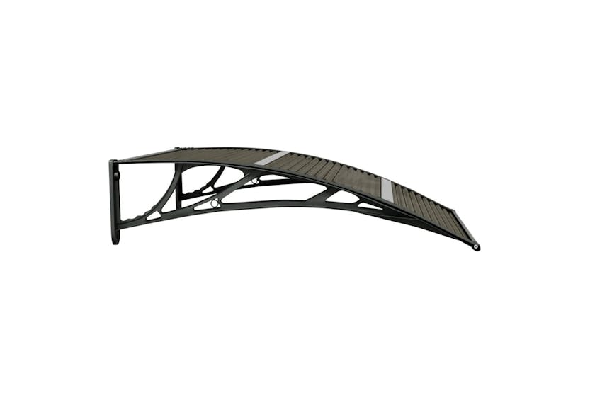 vidaXL 153590 Door Canopy Black 100x80cm Polycarbonate vidaXL 153590 Door Canopy Black 100x80cm Polycarbonate