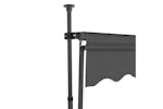 vidaXL 145867 Manual Retractable Awning With Led 350cm Anthracite vidaXL 145867 Manual Retractable Awning With Led 350cm Anthracite