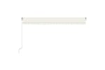 vidaXL 3069017 Manual Retractable Awning 500x350cm Cream vidaXL 3069017 Manual Retractable Awning 500x350cm Cream