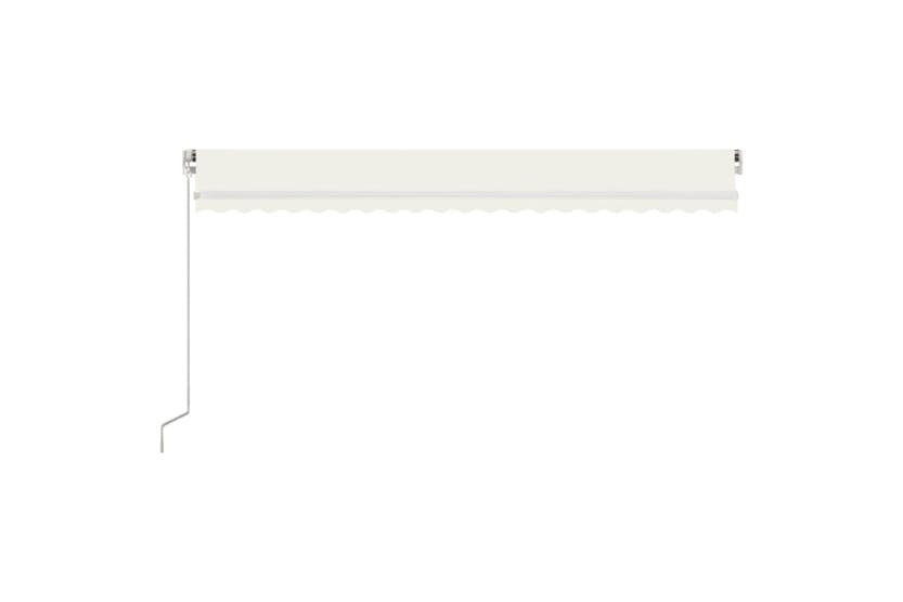 vidaXL 3069017 Manual Retractable Awning 500x350cm Cream vidaXL 3069017 Manual Retractable Awning 500x350cm Cream