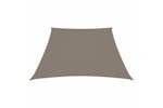 vidaXL 135464 Sunshade Sail Oxford Fabric Trapezium 4/5x4 M Taupe vidaXL 135464 Sunshade Sail Oxford Fabric Trapezium 4/5x4 M Taupe