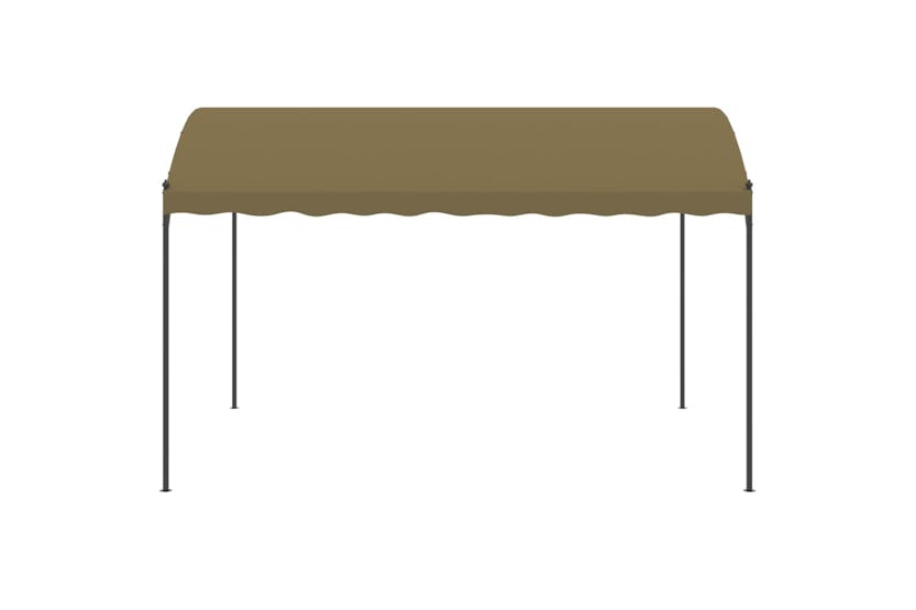 vidaXL 312217 Gazebo 4x3x2.6 M Taupe 180 G/m² vidaXL 312217 Gazebo 4x3x2.6 M Taupe 180 G/m²