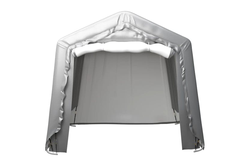 vidaXL 3079584 Storage Tent 240x240cm Steel Grey vidaXL 3079584 Storage Tent 240x240cm Steel Grey