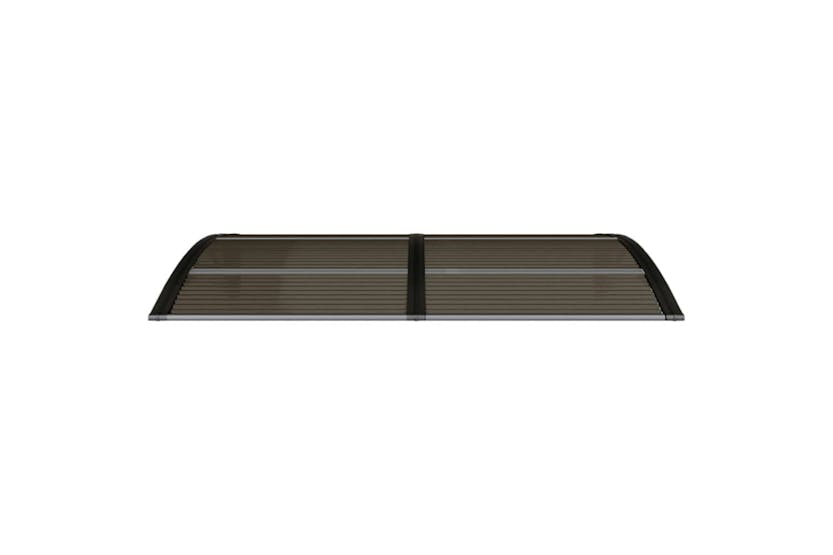 vidaXL 153582 Door Canopy Black 150x80cm Polycarbonate vidaXL 153582 Door Canopy Black 150x80cm Polycarbonate