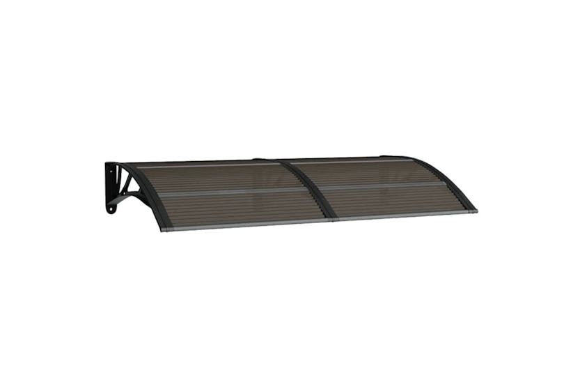 vidaXL 153582 Door Canopy Black 150x80cm Polycarbonate vidaXL 153582 Door Canopy Black 150x80cm Polycarbonate