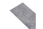Vidaxl Pvc Flooring Planks 5.02 M² 2 Mm Self-adhesive Cement Grey Vidaxl Pvc Flooring Planks 5.02 M² 2 Mm Self-adhesive Cement Grey