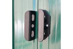 vidaXL 42909 Garden Storage Shed Green Metal 204x132x186cm vidaXL 42909 Garden Storage Shed Green Metal 204x132x186cm