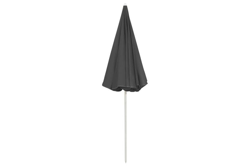 vidaXL 314706 Beach Umbrella Anthracite 240cm vidaXL 314706 Beach Umbrella Anthracite 240cm