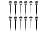 vidaXL 41161 Outdoor Solar Lamp Led Light 12 Pcs Spike 8.6 X 8.6 X 38cm vidaXL 41161 Outdoor Solar Lamp Led Light 12 Pcs Spike 8.6 X 8.6 X 38cm