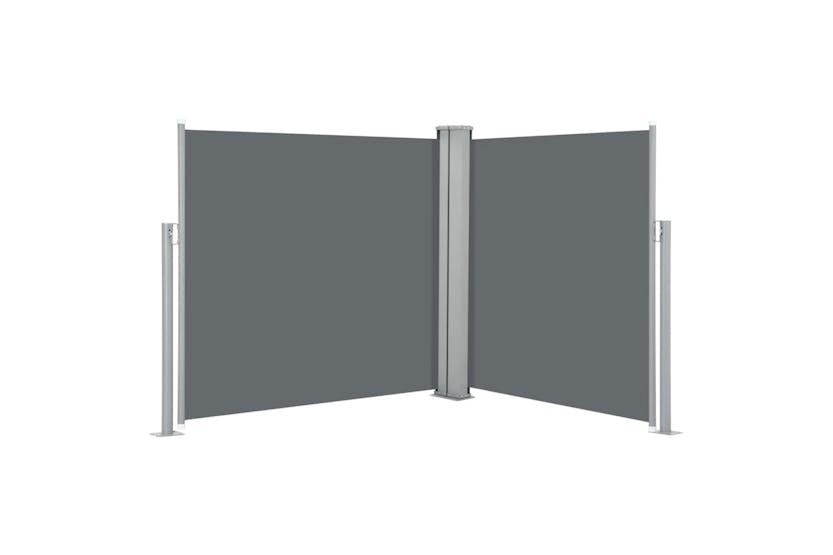 vidaXL 48444 Retractable Side Awning Anthracite 100x600cm vidaXL 48444 Retractable Side Awning Anthracite 100x600cm