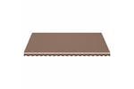 vidaXL 311982 Replacement Fabric For Awning Brown 5x3.5 M vidaXL 311982 Replacement Fabric For Awning Brown 5x3.5 M