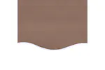 vidaXL 311975 Replacement Fabric For Awning Brown 3x2.5 M vidaXL 311975 Replacement Fabric For Awning Brown 3x2.5 M