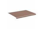 vidaXL 311977 Replacement Fabric For Awning Brown 4x3 M vidaXL 311977 Replacement Fabric For Awning Brown 4x3 M