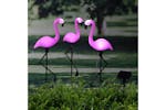 Hi Solar Led Garden Stake Flamingo 3 Pcs Hi Solar Led Garden Stake Flamingo 3 Pcs