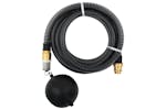 vidaXL 151069 Suction Hose With Brass Connectors 25 M 25mm Black vidaXL 151069 Suction Hose With Brass Connectors 25 M 25mm Black