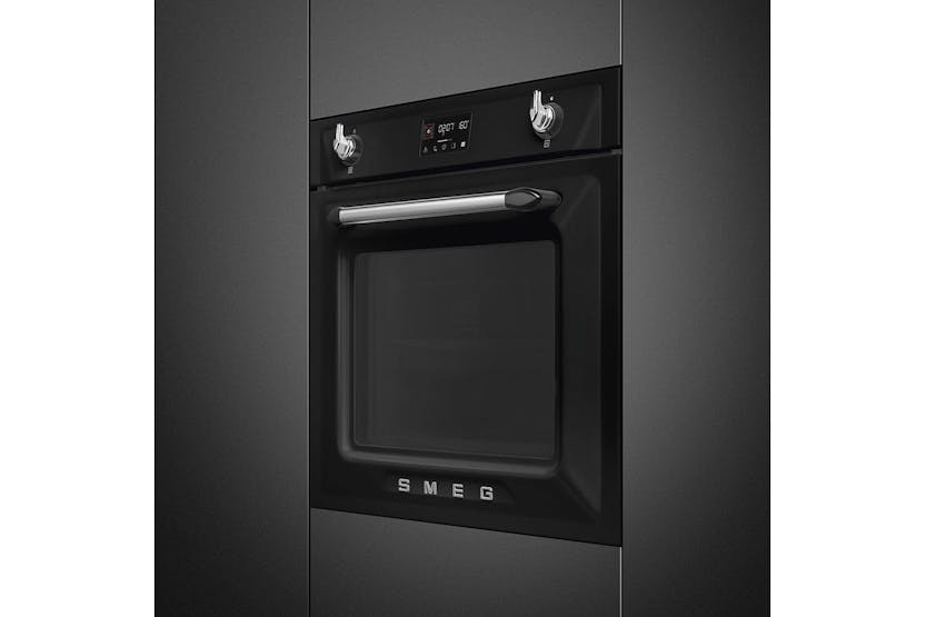 Smeg Victoria Built-in Single Steam Oven | SOP6902S2PN | Black Smeg Victoria Built-in Single Steam Oven | SOP6902S2PN | Black