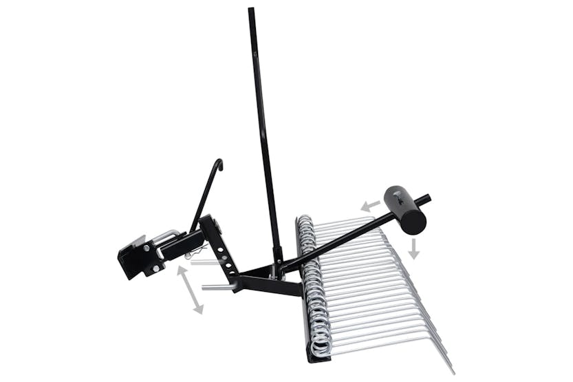 vidaXL 147890 Scarifier For Ride-on Mower 120cm vidaXL 147890 Scarifier For Ride-on Mower 120cm