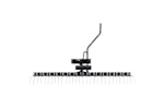 vidaXL 147890 Scarifier For Ride-on Mower 120cm vidaXL 147890 Scarifier For Ride-on Mower 120cm