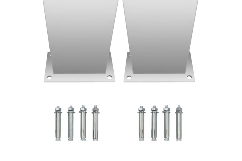 vidaXL 48201 Outdoor Shower Stainless Steel Double Jets vidaXL 48201 Outdoor Shower Stainless Steel Double Jets