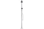 vidaXL 3070796 Garden Shower With Grey Base 220cm Aluminium vidaXL 3070796 Garden Shower With Grey Base 220cm Aluminium